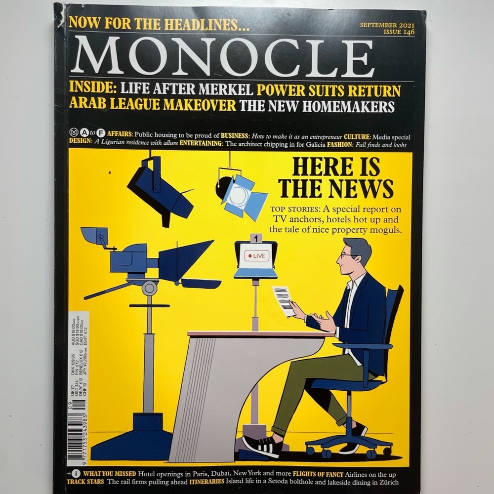 Lot of 2020/2021 Monocle Magazines